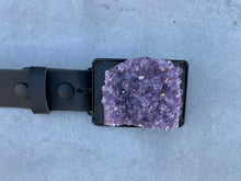 Load image into Gallery viewer, Large Square Amethyst Cluster Belt