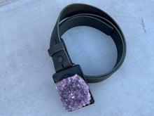 Load image into Gallery viewer, Large Square Amethyst Cluster Belt