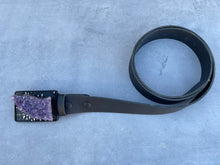 Load image into Gallery viewer, Large Square Amethyst Cluster Belt