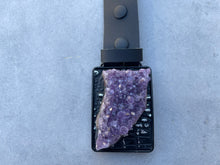 Load image into Gallery viewer, Large Square Amethyst Cluster Belt