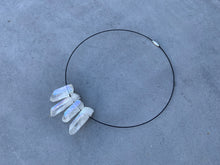 Load image into Gallery viewer, 4 Aura Quartz Choker