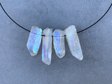 Load image into Gallery viewer, 4 Aura Quartz Choker
