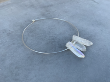 Load image into Gallery viewer, 3 Aura Quartz Choker