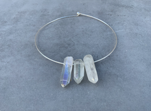 Load image into Gallery viewer, 3 Aura Quartz Choker