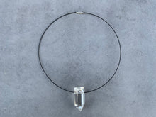 Load image into Gallery viewer, Quartz Point Black Choker