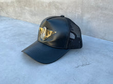Load image into Gallery viewer, Third Eye Trucker Hat with Small Quartz Point Crystal