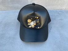 Load image into Gallery viewer, Third Eye Activation Hat with Quartz Point Crystal