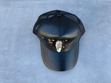 Load image into Gallery viewer, Third Eye Activation Hat with Quartz Point Crystal