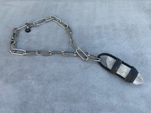 Load image into Gallery viewer, Xtreme XXL Quartz Point on Large Stainless Steel Chain