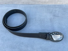 Load image into Gallery viewer, Large Quartz Crystal Oval-Shaped Belt