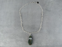 Load image into Gallery viewer, Large Labradorite Necklace