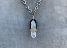 Load image into Gallery viewer, Extra-Large Quartz Point Necklace