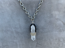 Load image into Gallery viewer, Extra-Large Quartz Point Necklace