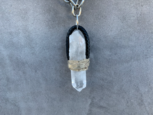 Load image into Gallery viewer, Extra-Large Quartz Point Necklace