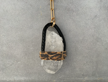 Load image into Gallery viewer, Large Quartz Point Necklace