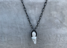 Load image into Gallery viewer, Large Quartz Point Necklace