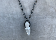 Load image into Gallery viewer, Large Quartz Point Necklace