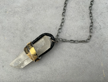 Load image into Gallery viewer, Medium Quartz Point Necklace