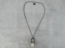 Load image into Gallery viewer, Medium Quartz Point Necklace