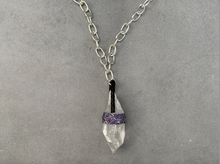 Load image into Gallery viewer, Medium Quartz Point Necklace