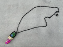 Load image into Gallery viewer, Medium Rainbow Quartz Necklace