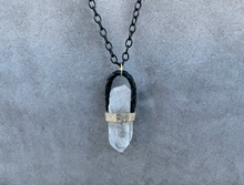Load image into Gallery viewer, Medium Quartz Point Necklace