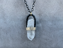 Load image into Gallery viewer, Medium Quartz Point Necklace