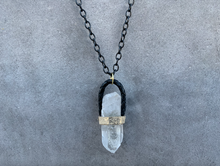 Load image into Gallery viewer, Medium Quartz Point Necklace