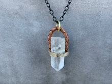 Load image into Gallery viewer, Medium Quartz Point Necklace