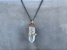 Load image into Gallery viewer, Medium Quartz Point Necklace
