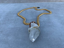 Load image into Gallery viewer, Extra-Large Quartz Point Necklace