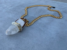 Load image into Gallery viewer, Extra-Large Quartz Point Necklace