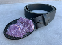 Load image into Gallery viewer, Large Oval Amethyst Cluster Belt