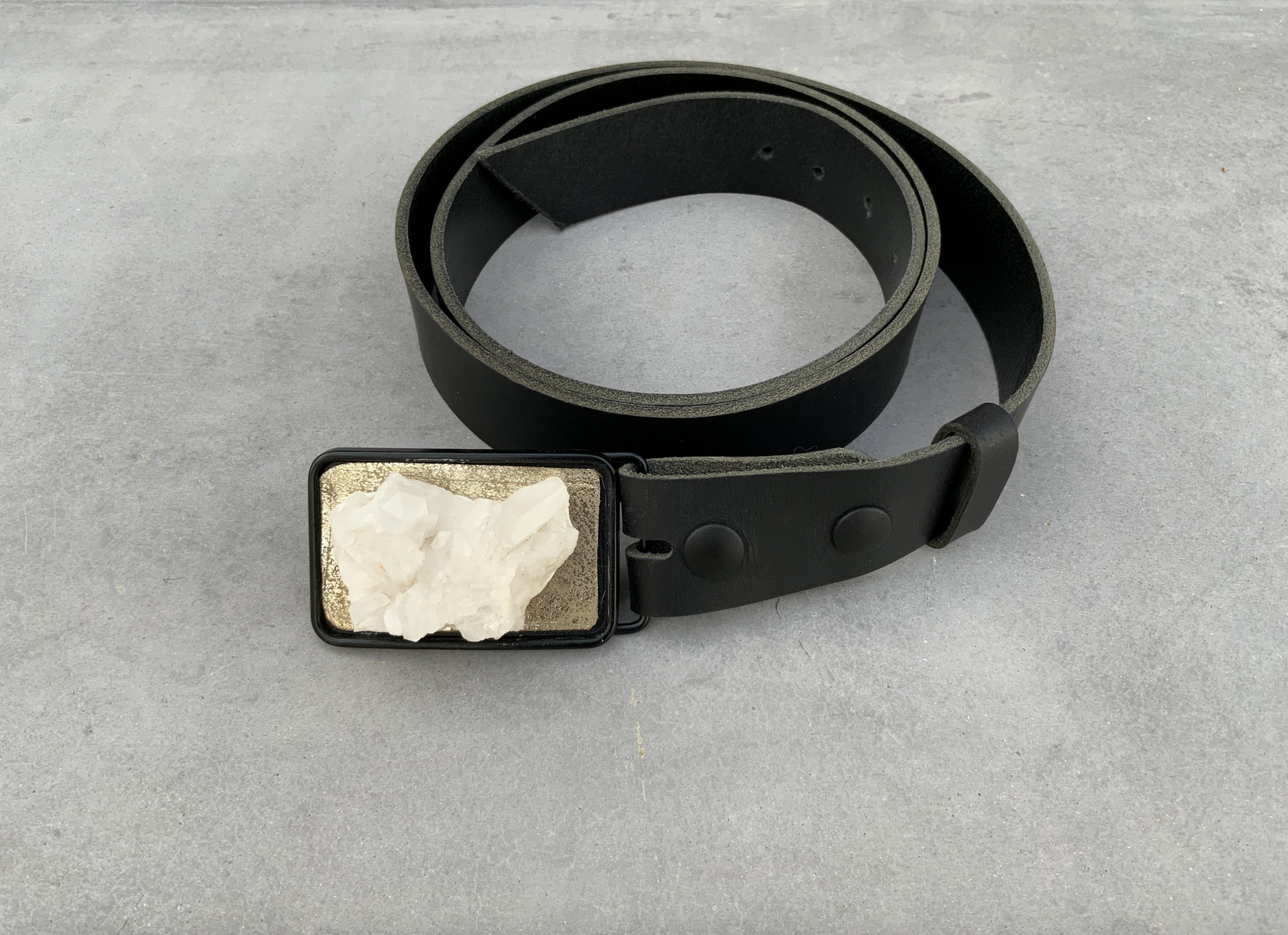 GEO Medium Crystal Cluster Square-Shaped Belt – GEOTIC